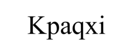 KPAQXI trademark