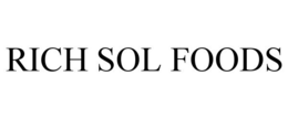 RICH SOL FOODS trademark