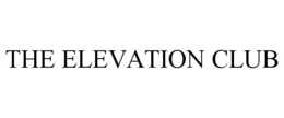 THE ELEVATION CLUB trademark