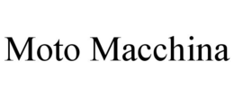 MOTO MACCHINA trademark