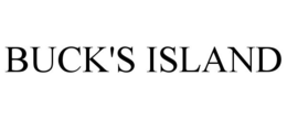 BUCK'S ISLAND trademark