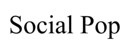 SOCIAL POP trademark