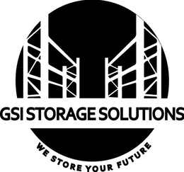 GSI STORAGE SOLUTIONS WE STORE YOUR FUTURE trademark