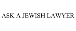 ASK A JEWISH LAWYER trademark