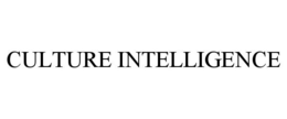 CULTURE INTELLIGENCE trademark