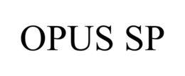 OPUS SP trademark