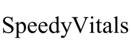 SPEEDYVITALS trademark