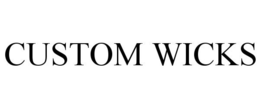 CUSTOM WICKS trademark