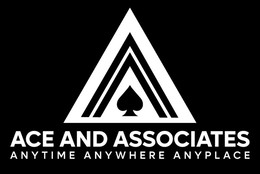 ACE AND ASSOCIATES ANYTIME ANYWHERE ANYPLACE trademark