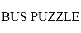 BUS PUZZLE trademark