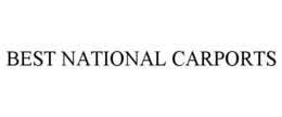 BEST NATIONAL CARPORTS trademark