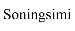 SONINGSIMI trademark