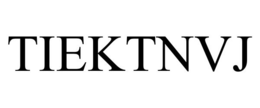 TIEKTNVJ trademark