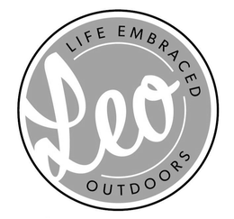 LEO LIFE EMBRACED OUTDOORS trademark