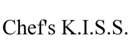 CHEF'S K.I.S.S. trademark