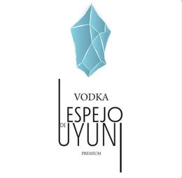VODKA ESPEJO DE UYUNI PREMIUM trademark