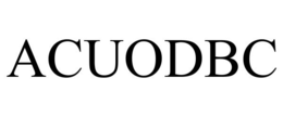 ACUODBC trademark
