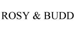 ROSY & BUDD trademark