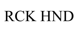 RCK HND trademark