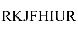 RKJFHIUR trademark