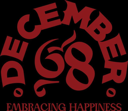 DECEMBER 68 EMBRACING HAPPINESS trademark