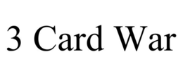 3 CARD WAR trademark