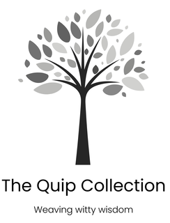 THE QUIP COLLECTION WEAVING WITTY WISDOM trademark