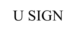 U SIGN trademark