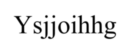 YSJJOIHHG trademark