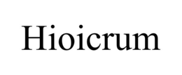 HIOICRUM trademark