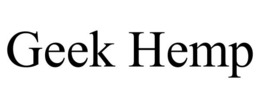 GEEK HEMP trademark