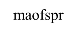 MAOFSPR trademark
