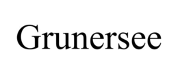 GRUNERSEE trademark
