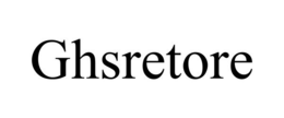 GHSRETORE trademark