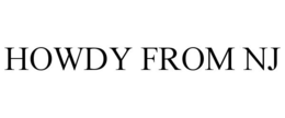 HOWDY FROM NJ trademark