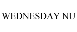 WEDNESDAY NU trademark