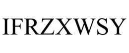 IFRZXWSY trademark