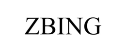 ZBING trademark