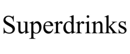 SUPERDRINKS trademark