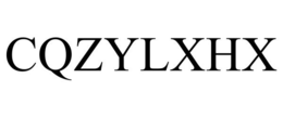 CQZYLXHX trademark