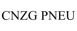 CNZG PNEU trademark