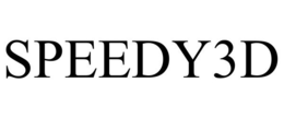 SPEEDY3D trademark
