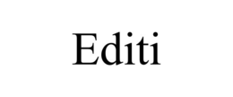 EDITI trademark