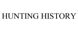 HUNTING HISTORY trademark
