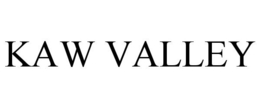 KAW VALLEY trademark