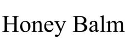 HONEY BALM trademark