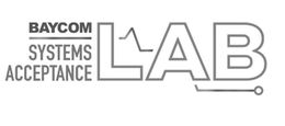 BAYCOM SYSTEMS ACCEPTANCE LAB trademark