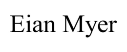 EIAN MYER trademark
