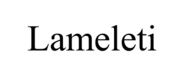 LAMELETI trademark