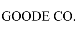 GOODE CO. trademark
